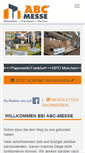 Mobile Screenshot of abc-messe.com